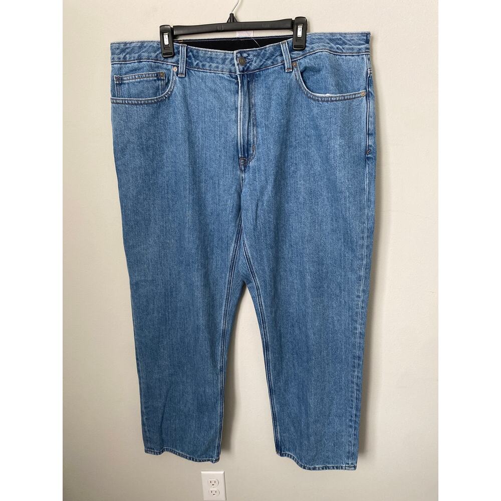 New Lands' End Classic Fit Jeans Big & Tall Mens 42x30 Straight Leg Denim